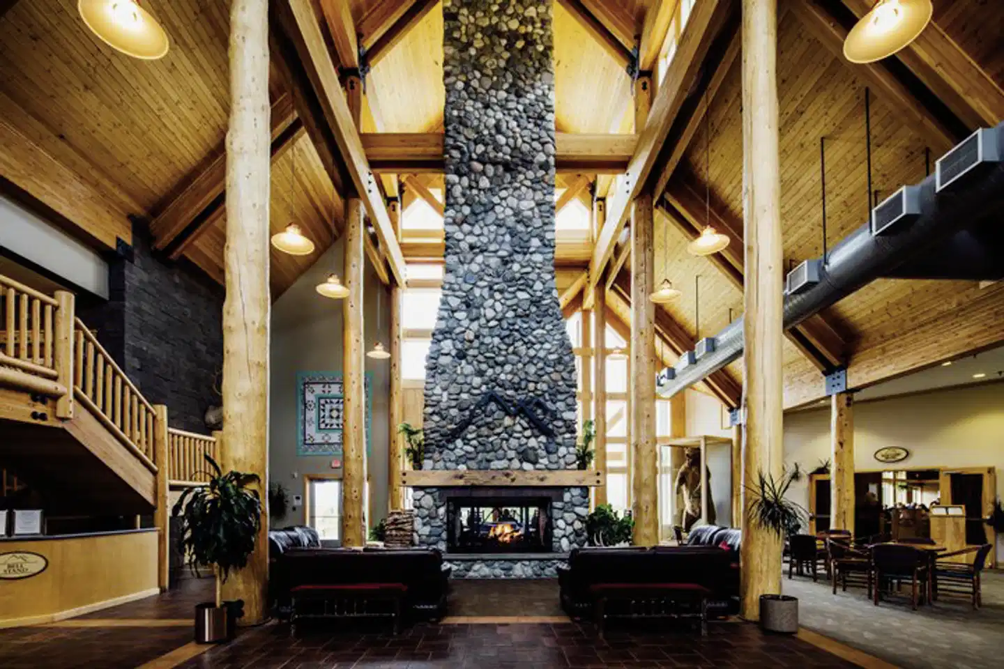 Talkeetna Alaskan Lodge Lobby