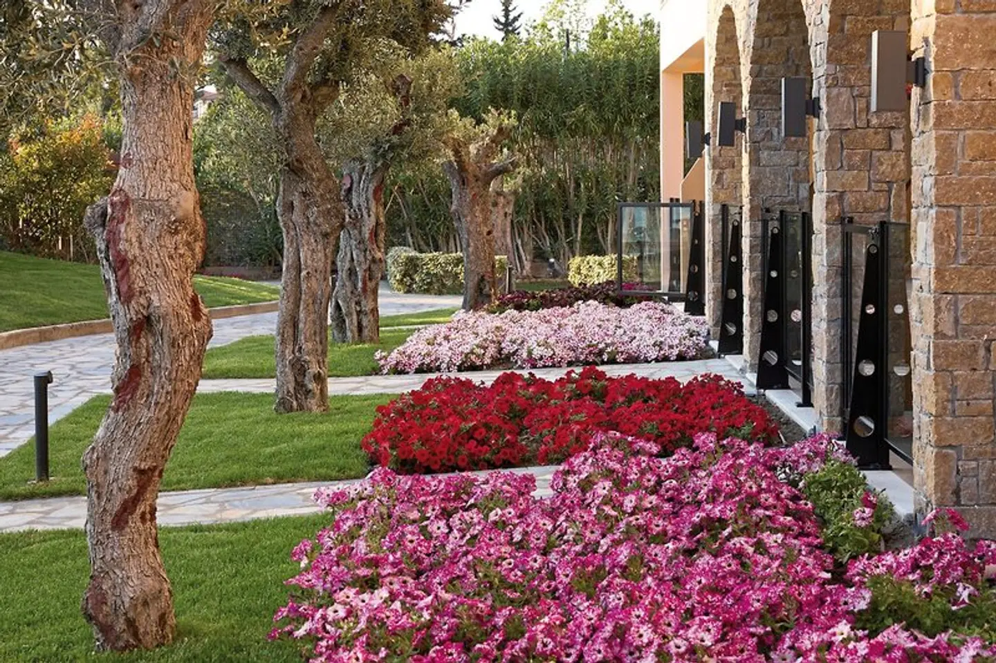 Anthemus Sea Beach Hotel & Spa Garten