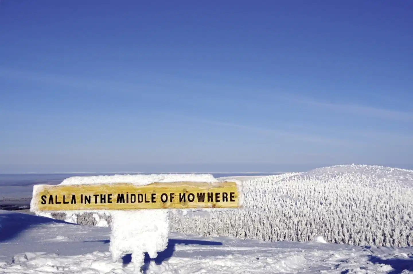 Winterspaß in Finnisch Lappland Aussenansicht