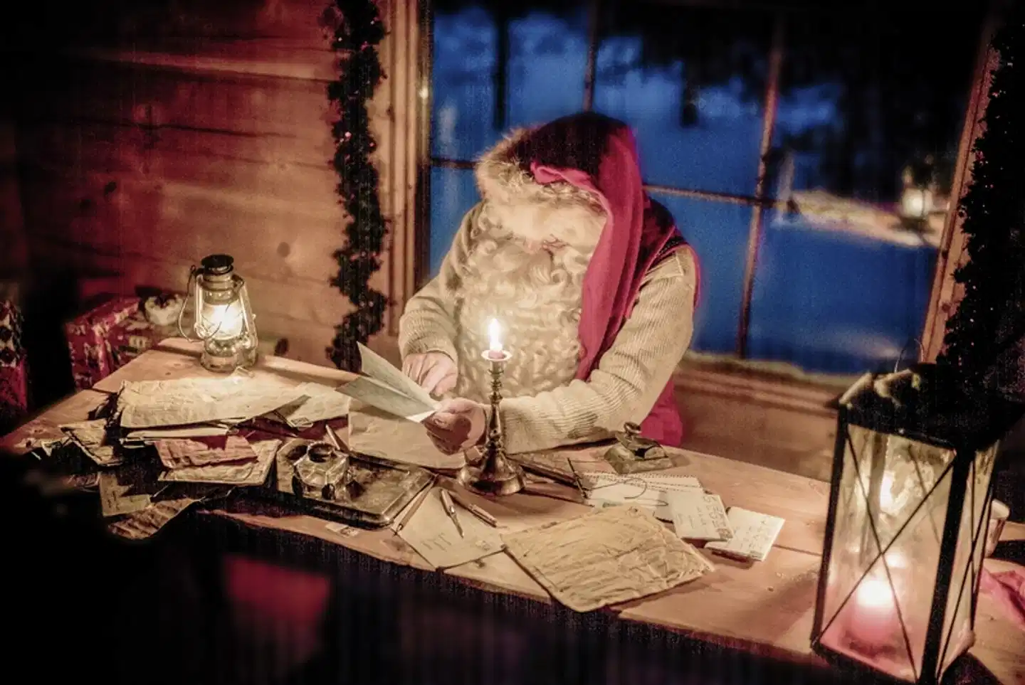 Hausbesuch beim Weihnachtsmann Restaurant