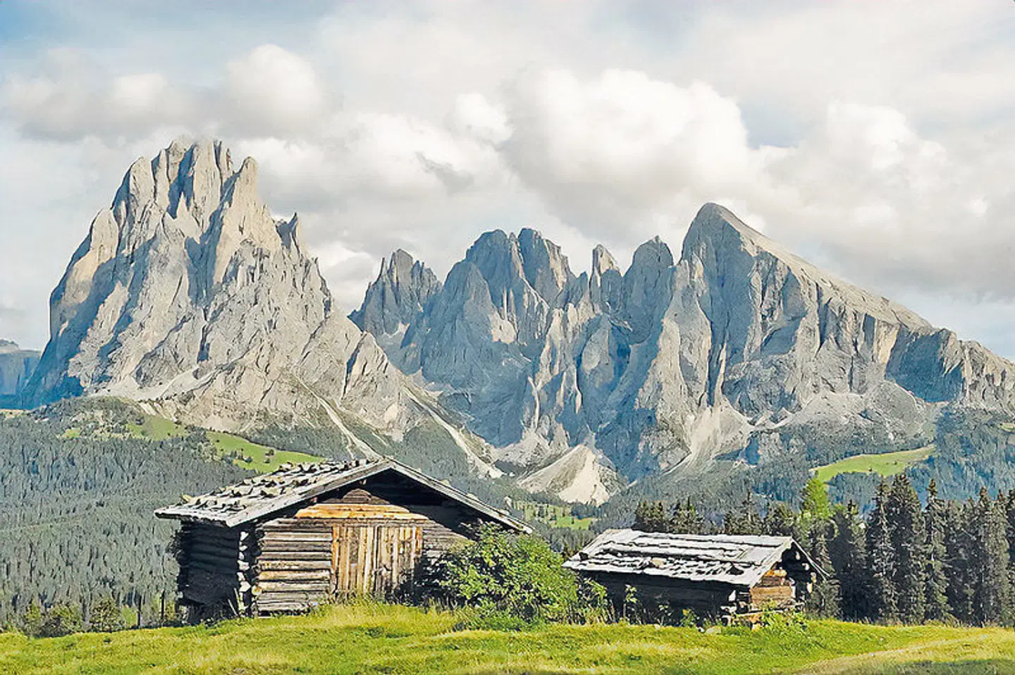 Alpenüberquerung von Garmisch zum Gardasee LANDSCAPE