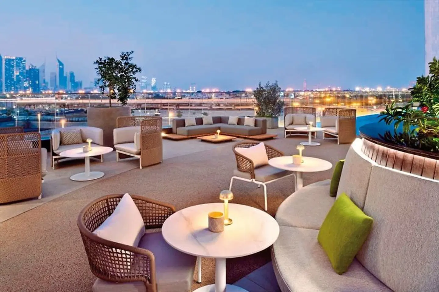 Hotel Indigo Dubai Downtown Terrasse