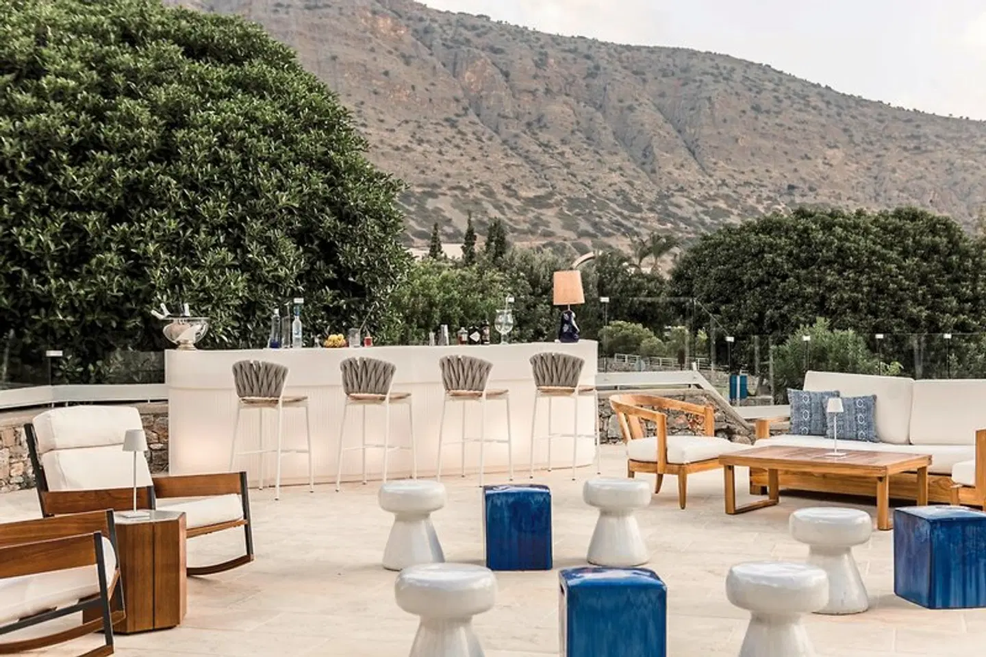 Phãea Blue, Elounda, Crete Terrasse
