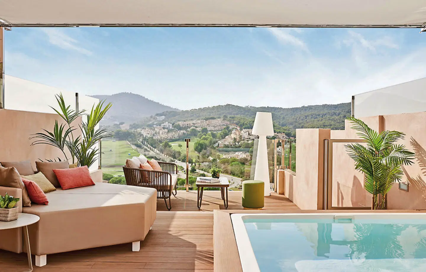 Zafiro Palace Andratx Terrasse