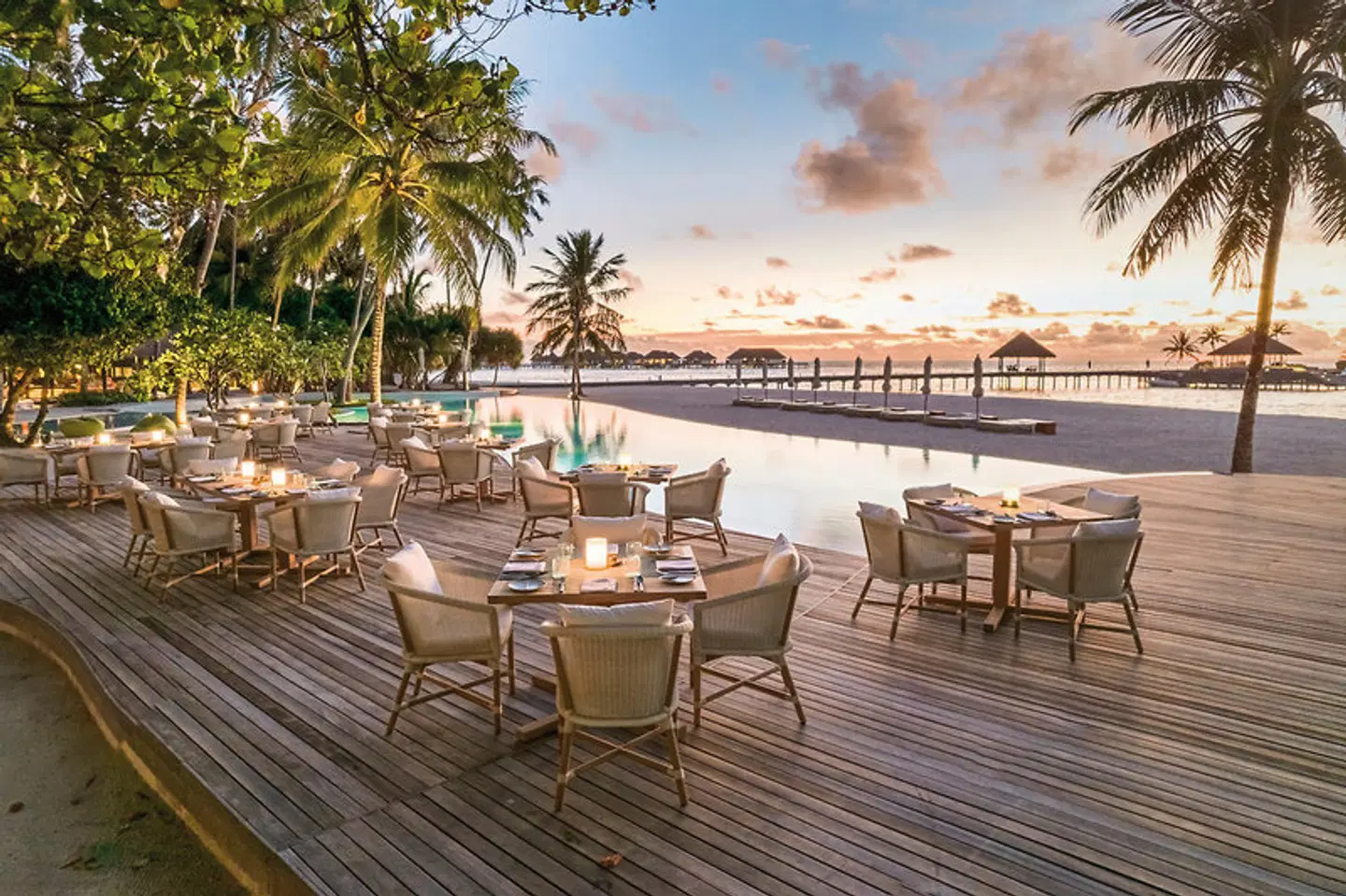 COMO Maalifushi Terrasse