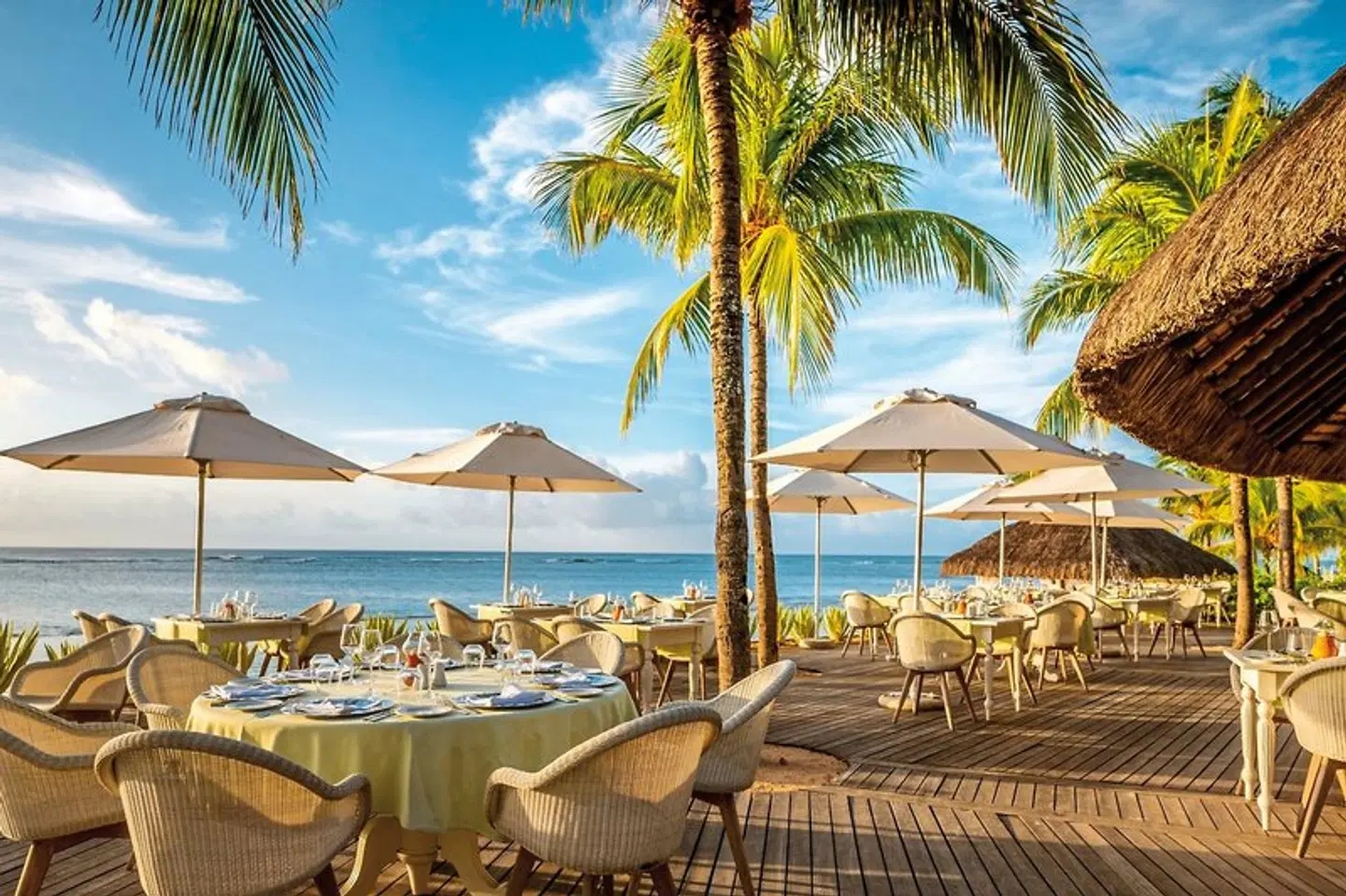 Victoria Beachcomber Resort & Spa Terrasse