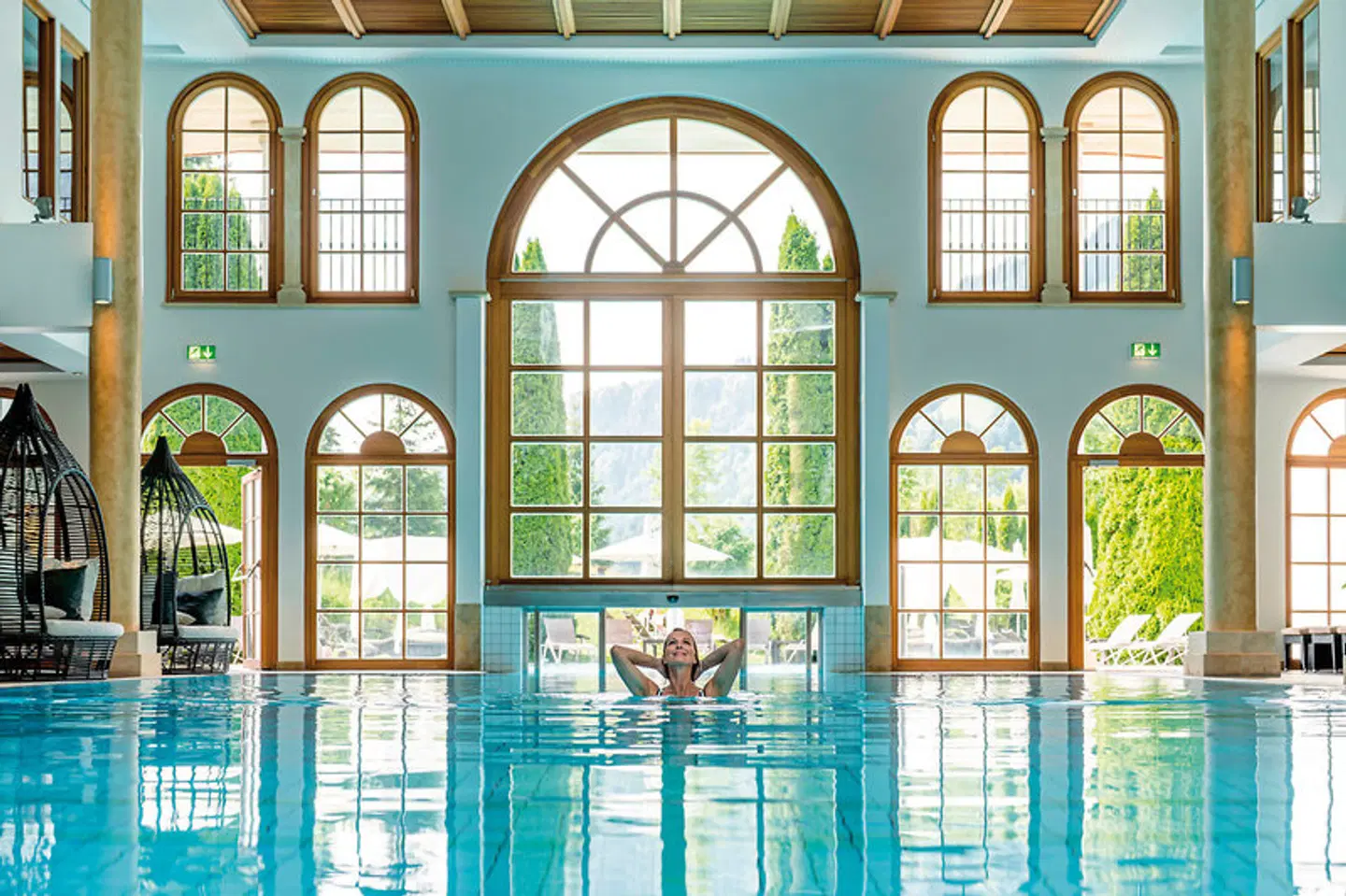 Schlosshotel Kitzbühel - THE SPA MOMENTUM by A-ROSA Collection Hallenbad