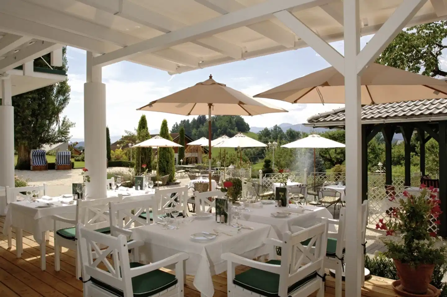 DAS MOERISCH Terrasse