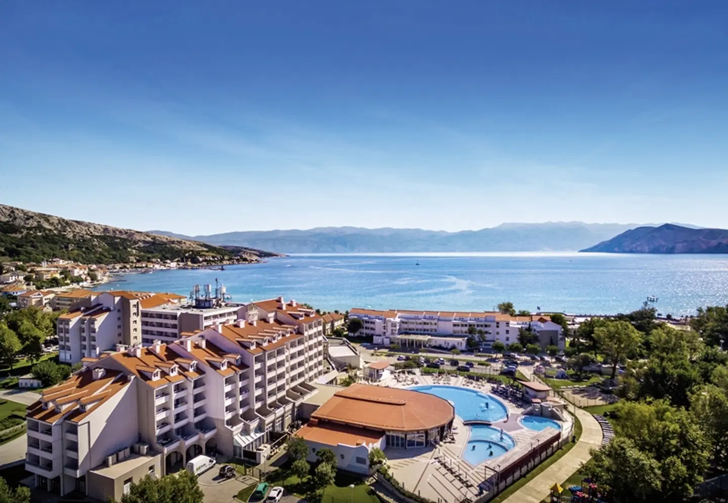 Sunny Baska Hotel by Valamar (ex. Corinthia) Terrasse