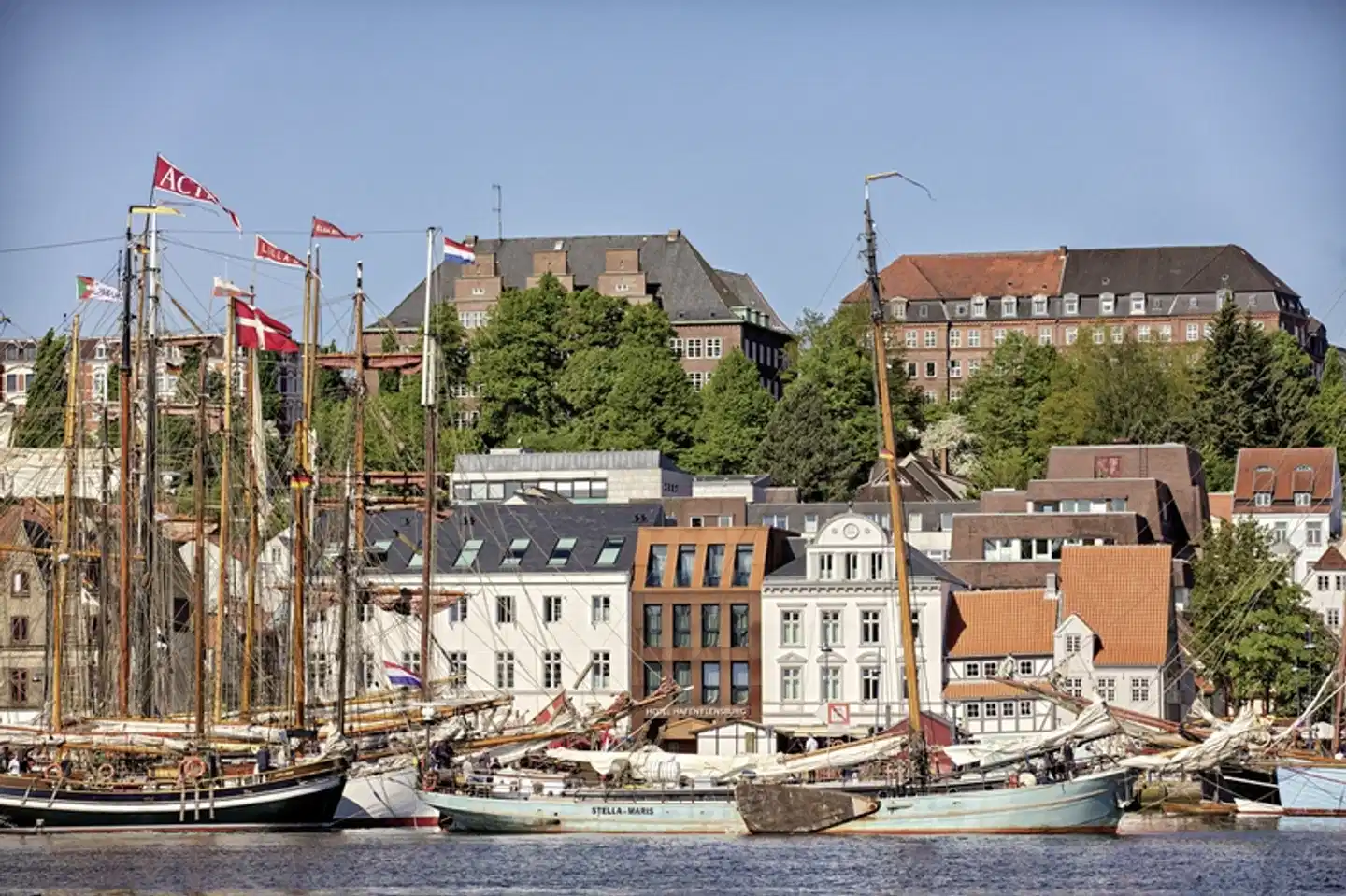 Hotel Hafen Flensburg Aussenansicht