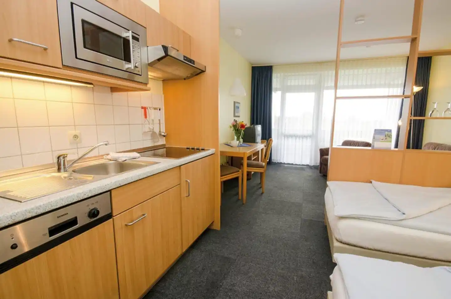 Aquantis Bensersiel Hotel Wohnbeispiel