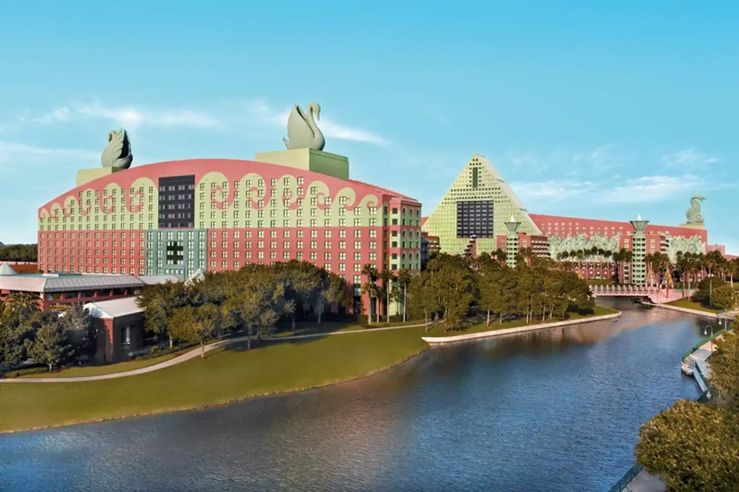 Walt Disney World Swan Aussenansicht