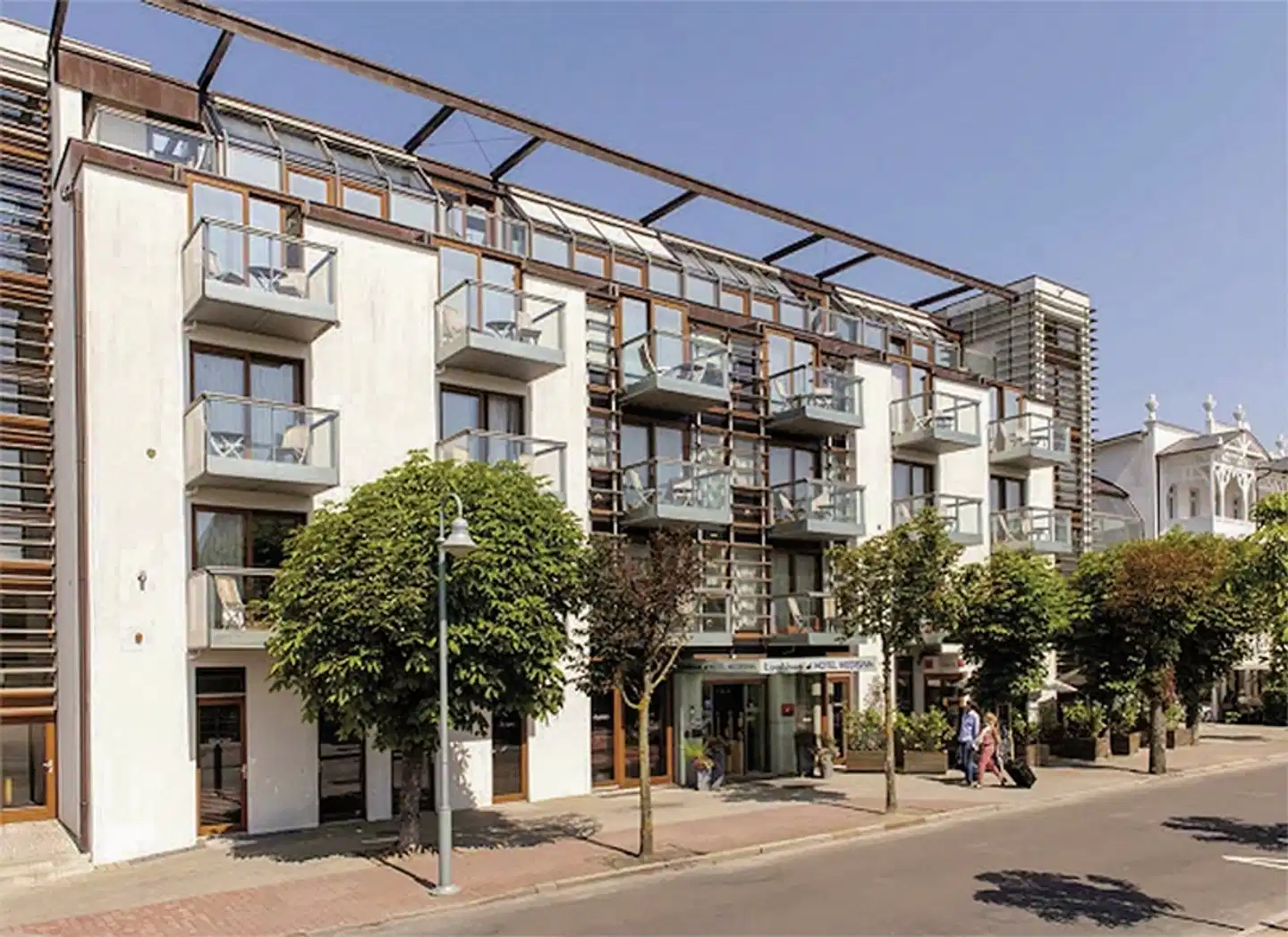 Beach Hotel Binz Aussenansicht
