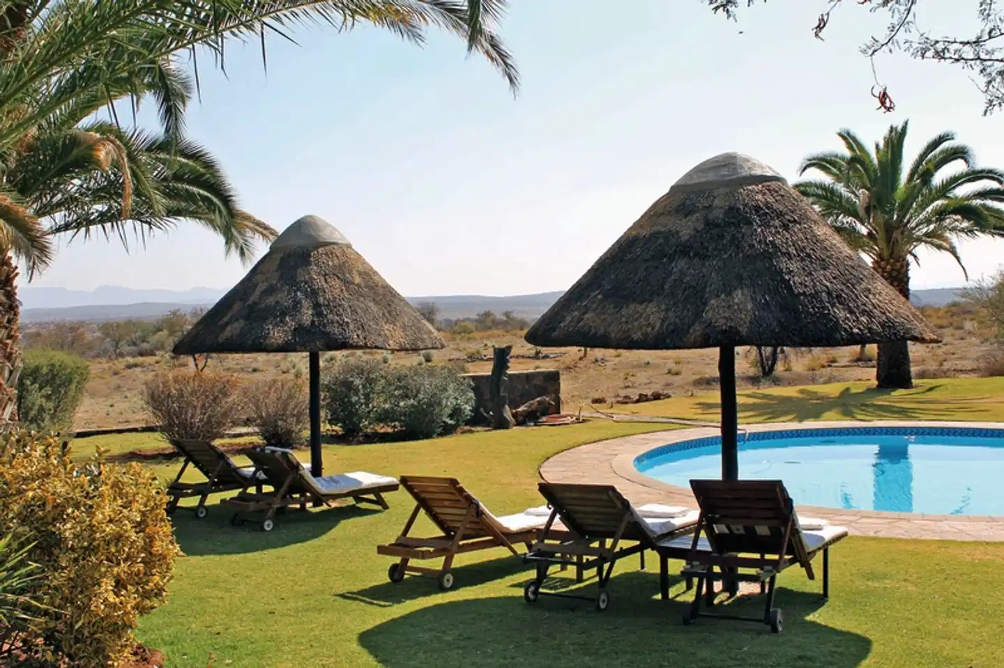 Auas Safari Lodge Garten