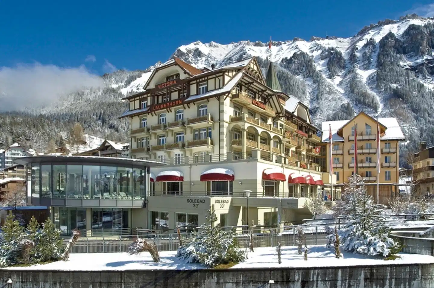 Victoria Lauberhorn Wengen, a Faern Collection Hotel Aussenansicht