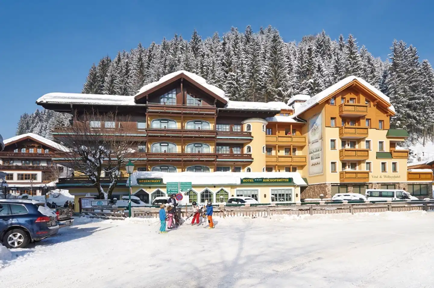 Hanneshof Resort - Hotel Bischofsmütze Aussenansicht