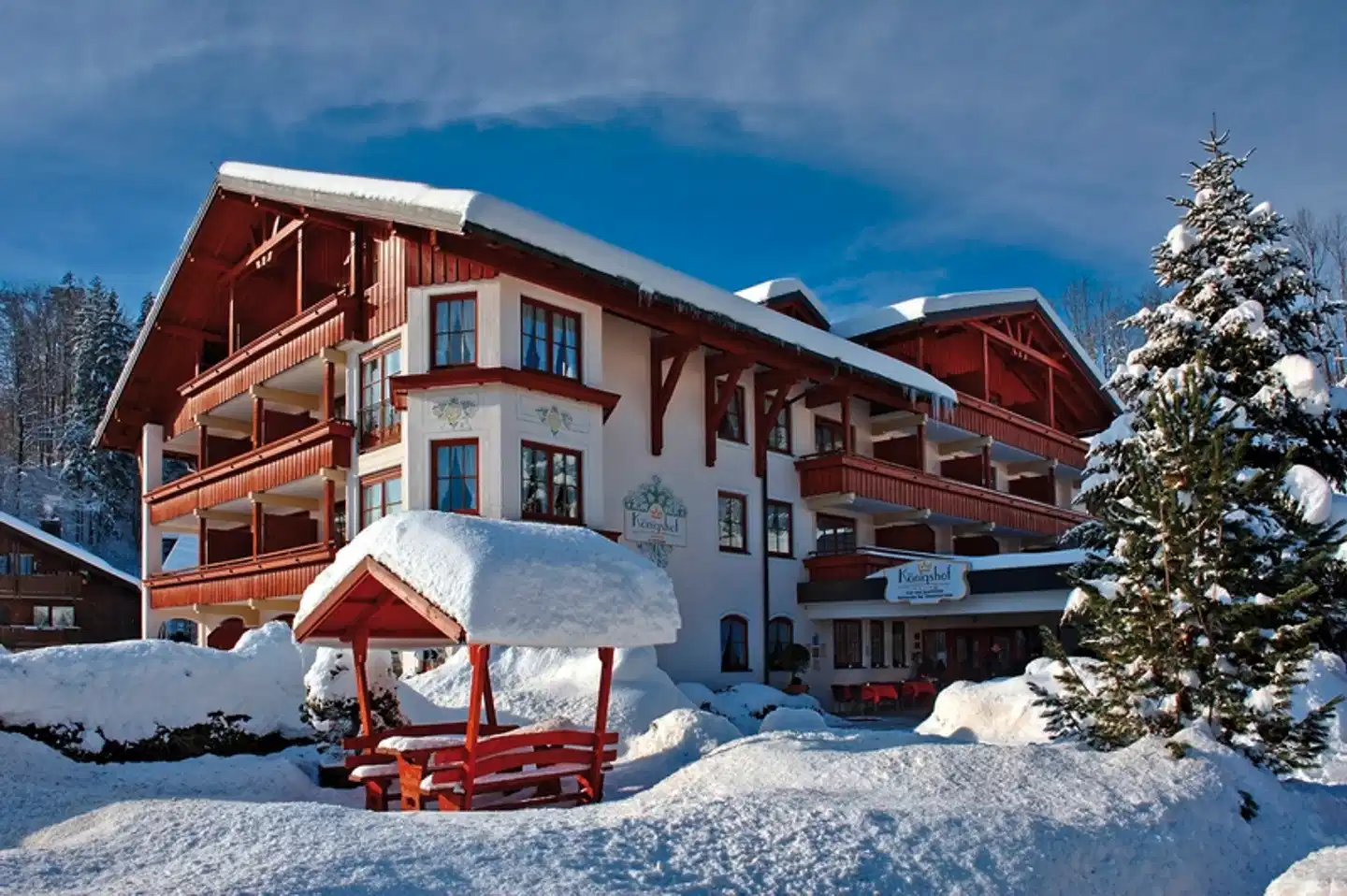 Königshof Hotel Resort Oberstaufen Aussenansicht