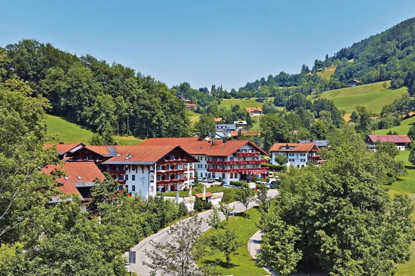 Königshof Hotel Resort Oberstaufen Aussenansicht