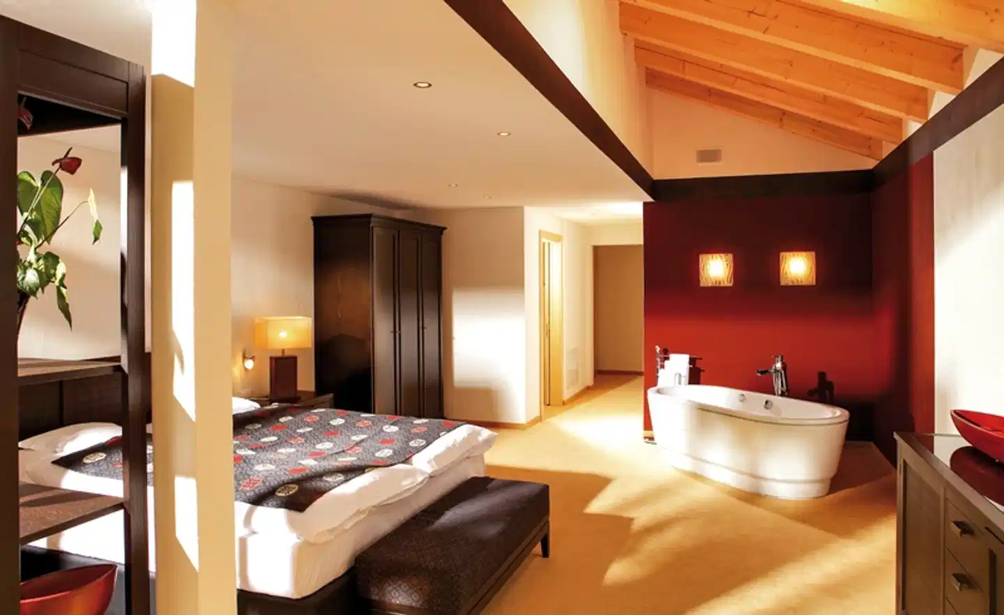 Relais & Châteaux Waldhotel Doldenhorn Wohnbeispiel