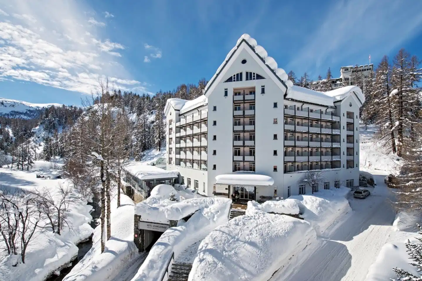Schweizerhof Sils Maria, a Faern Collection Hotel Aussenansicht