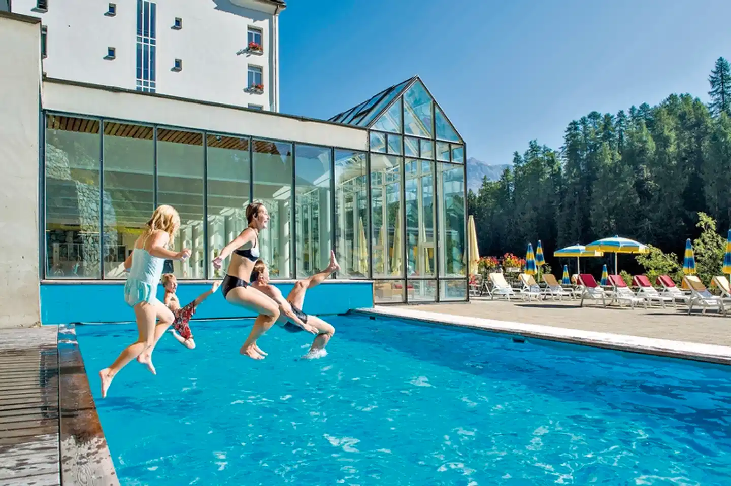 Schweizerhof Sils Maria, a Faern Collection Hotel Pool