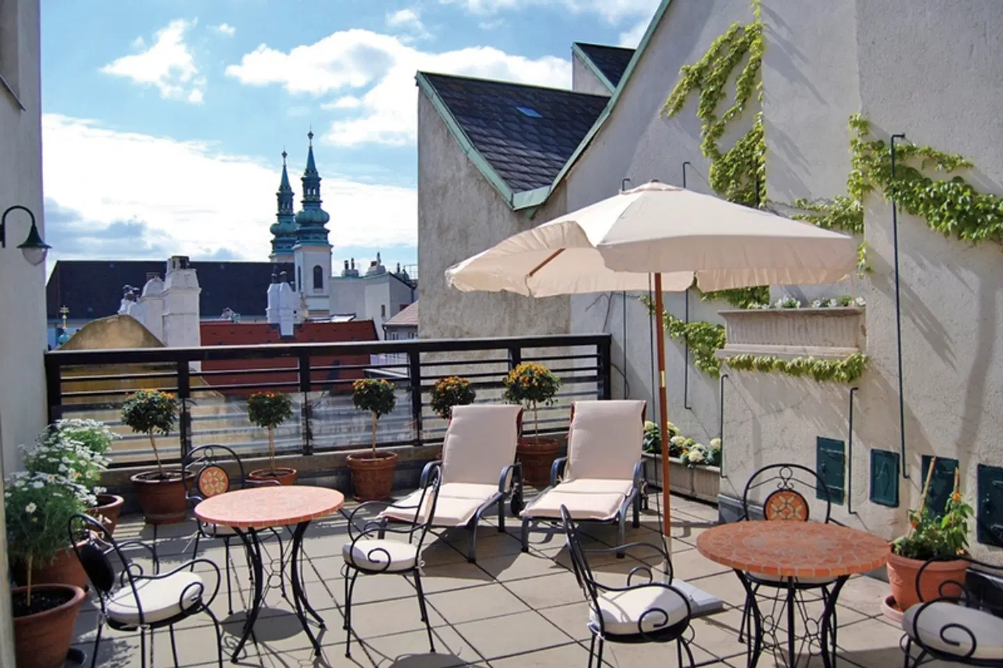 Hotel Kärntnerhof Terrasse