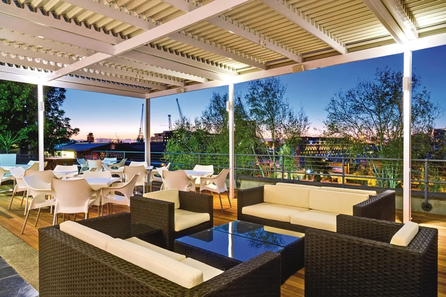 Protea Hotel Breakwater Lodge Terrasse