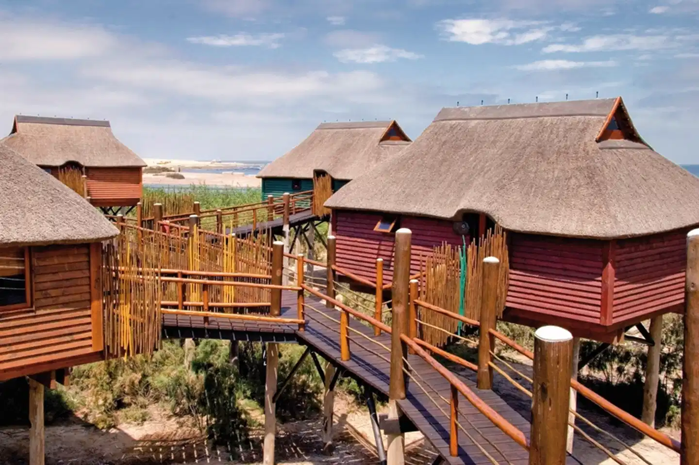 Namibias Nationalparks Terrasse