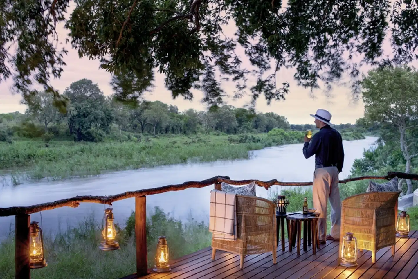 Lion Sands Private Game Reserve Landschaft