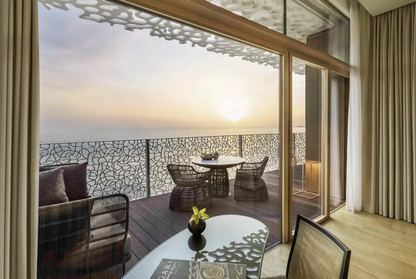 Bulgari Resort & Residences Dubai Terrasse