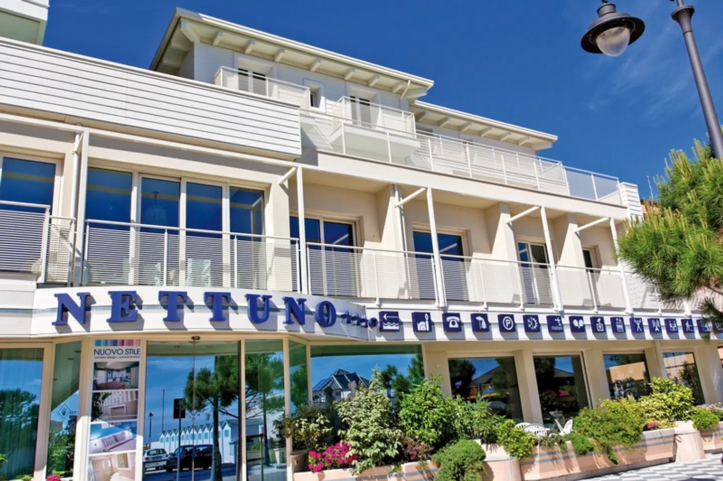 Hotel Nettuno Aussenansicht