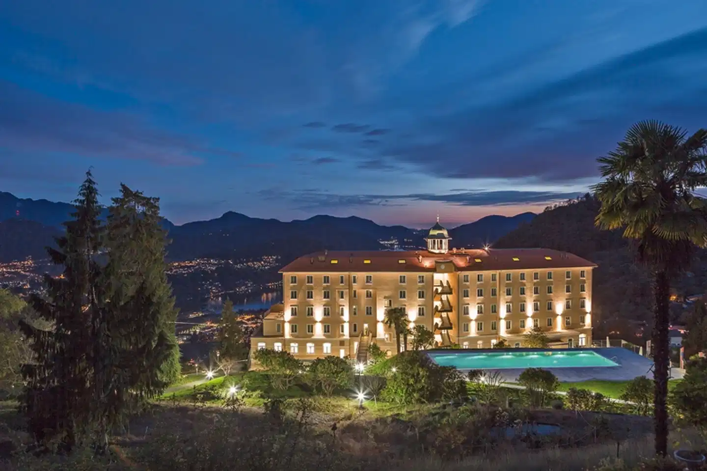 Kurhaus Cademario Hotel & SPA Aussenansicht