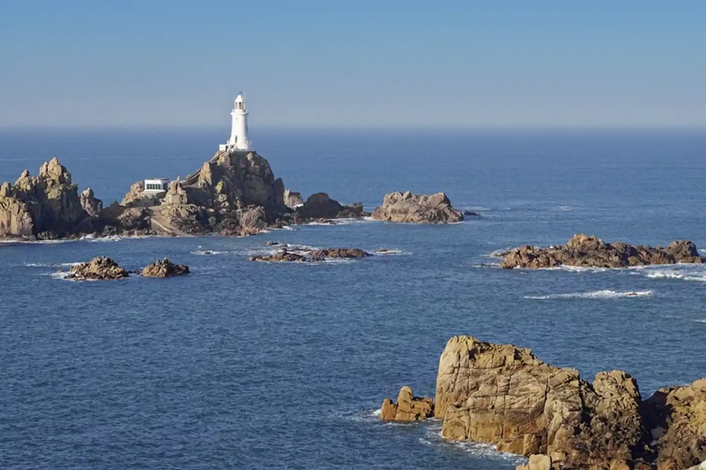 Liebliches Inselparadies Jersey Landschaft