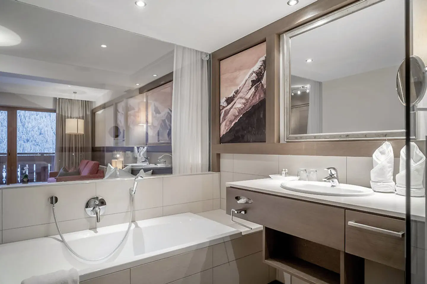 Wellness & Relax Hotel Milderer Hof Badezimmer