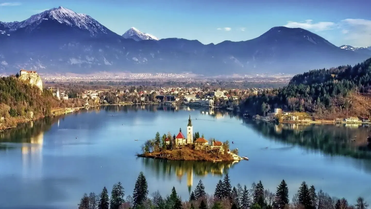 Radtour Bled  - Venedig Landschaft