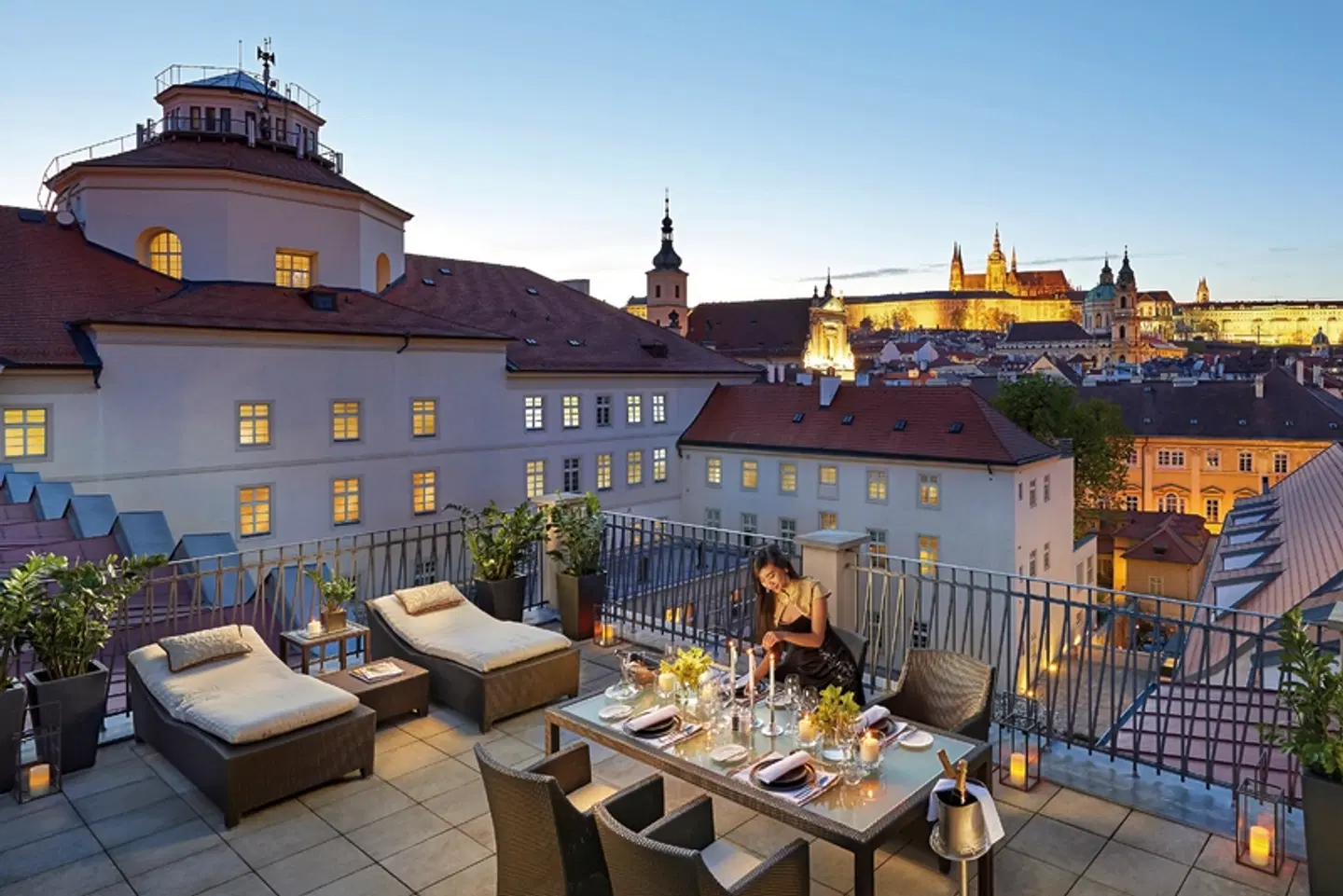 Mandarin Oriental, Prague Terrasse