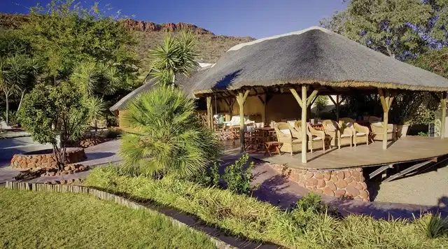 Zuhause in Namibia Garten