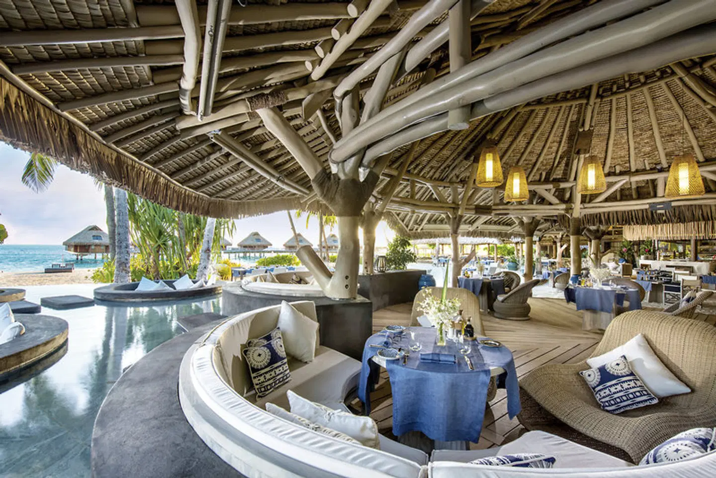 Conrad Bora Bora Nui Terrasse