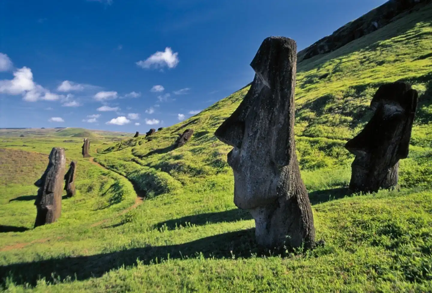 Rauhes Patagonien & mystische Osterinsel Garten
