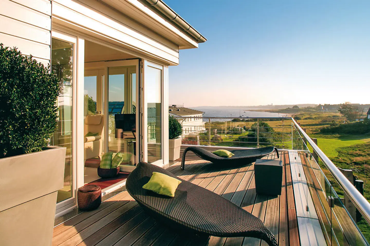 Hotel Fährhaus Sylt Terrasse
