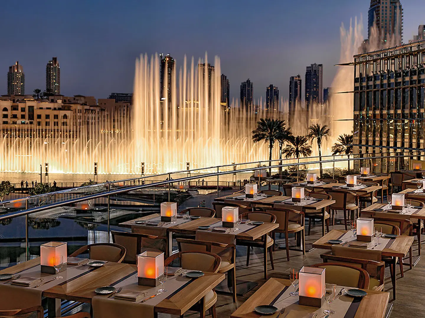 Armani Hotel Dubai Terrasse
