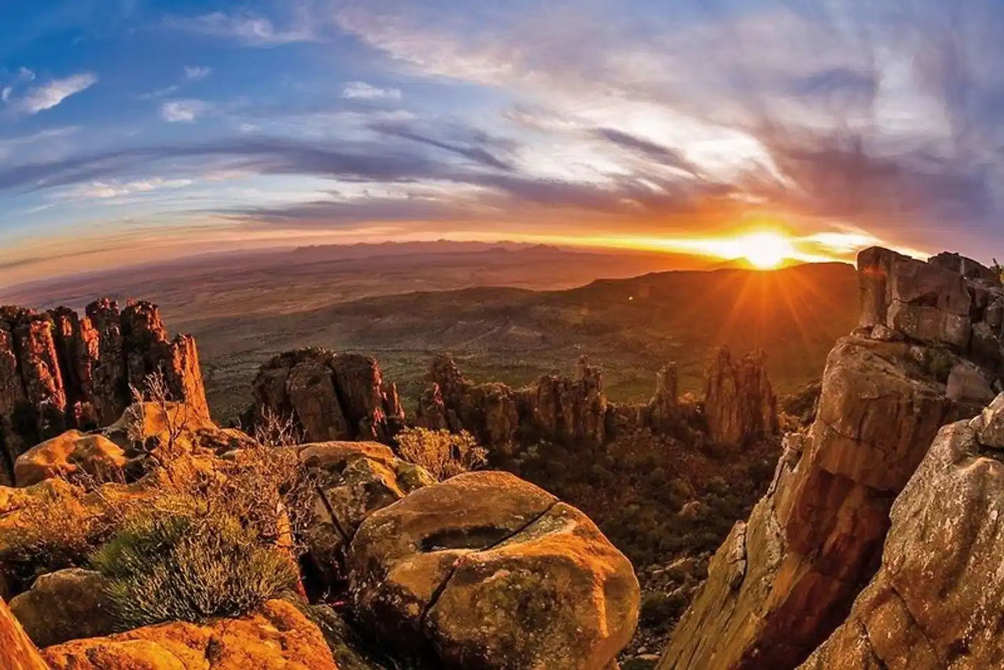 Faszination Gartenroute, Karoo und Addo (Autoreise) Landschaft