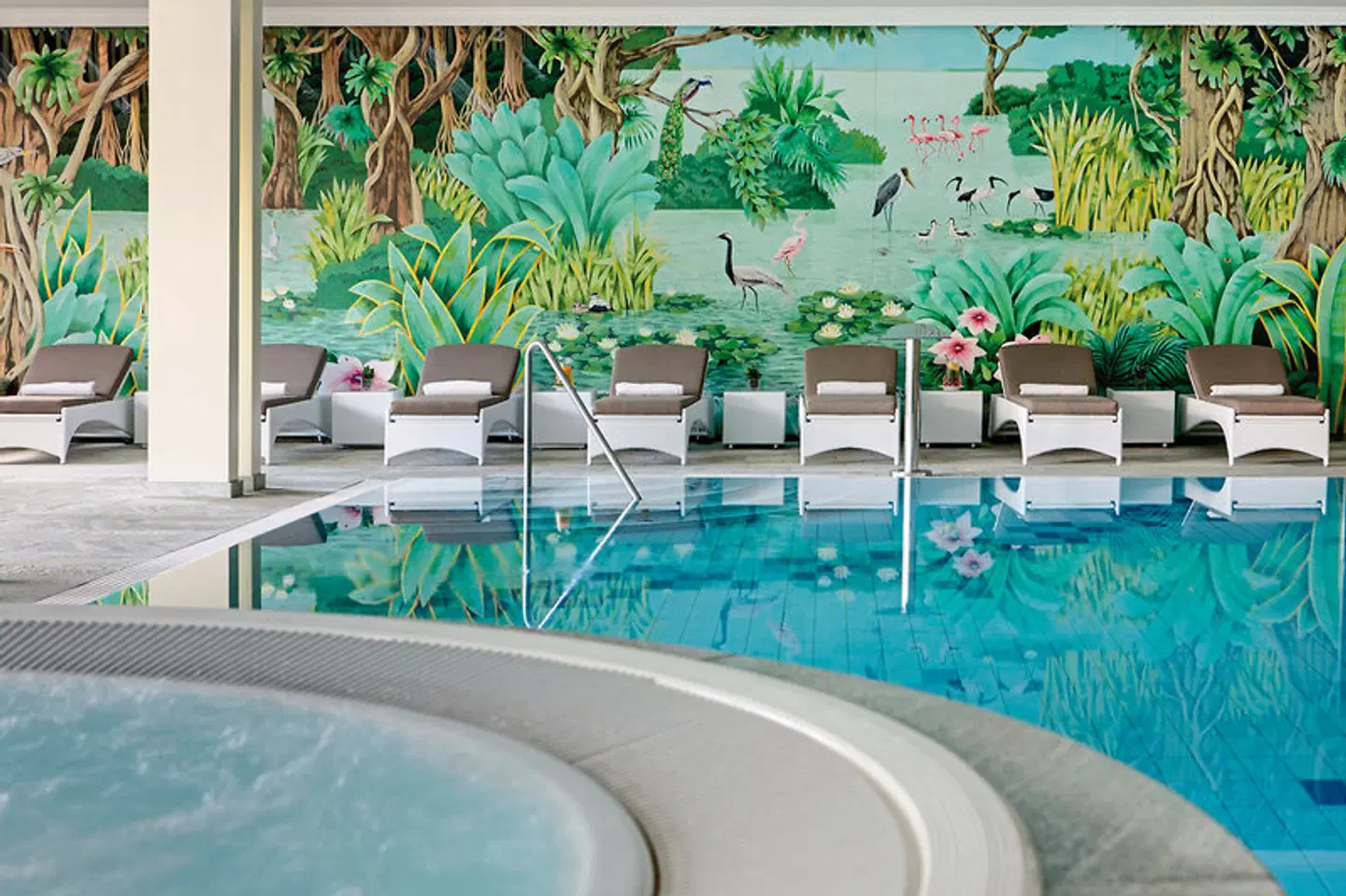 Grandhotel Belvédère Davos Hallenbad