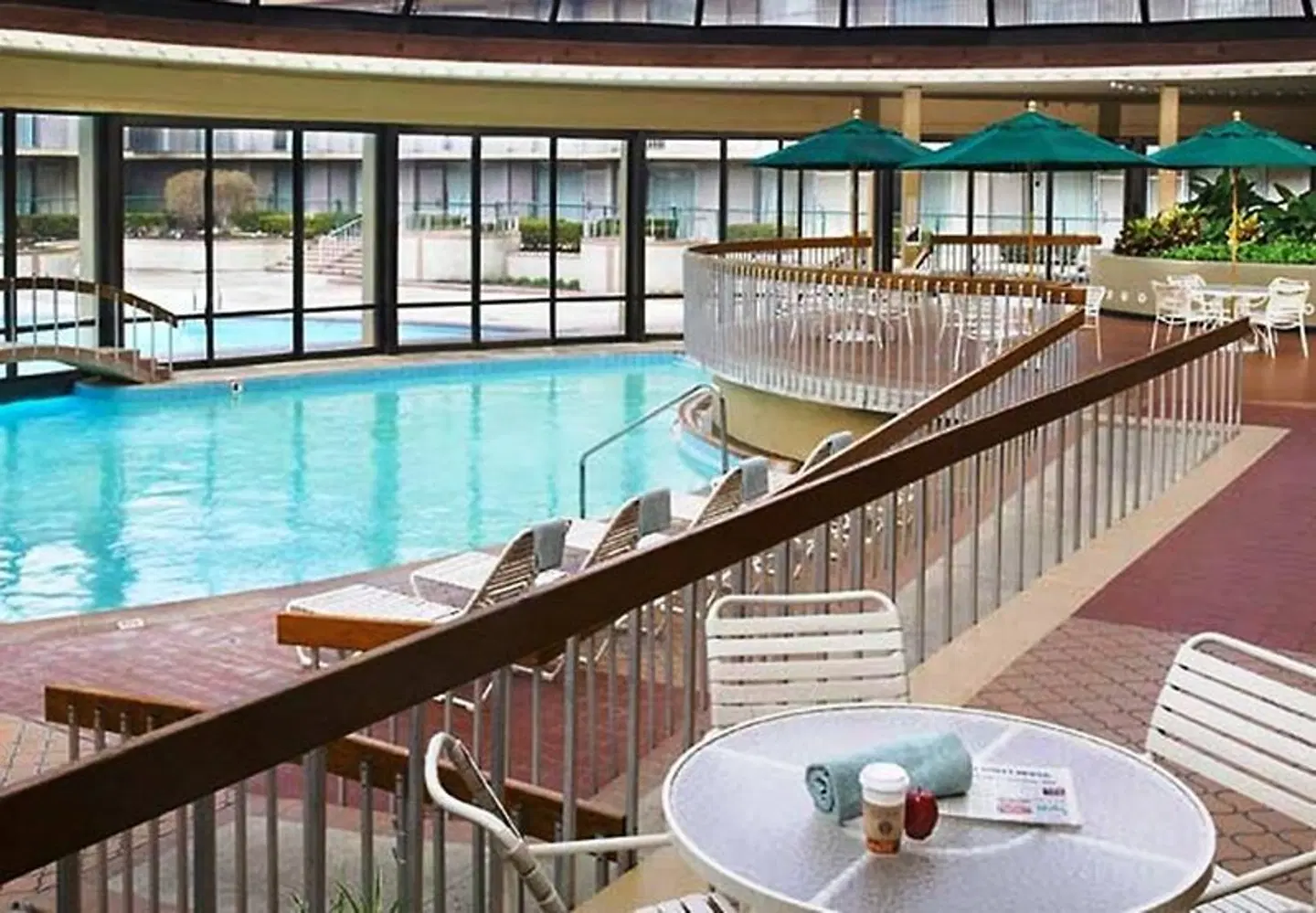 Marriott Chicago OHare Hallenbad