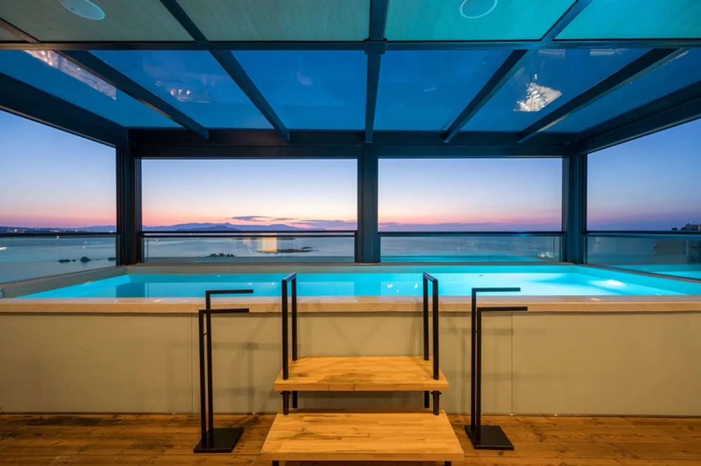 Chania Flair Deluxe Boutique Hotel Hallenbad