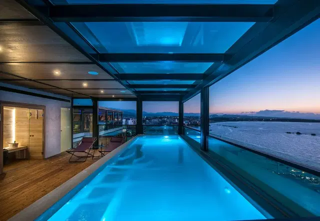 Chania Flair Deluxe Boutique Hotel Hallenbad