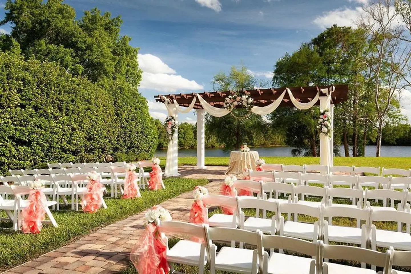 Marriott Orlando Airport Lakeside Terrasse