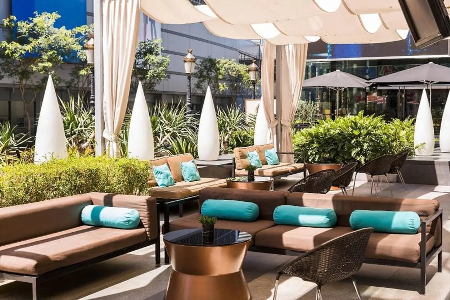 JW Marriott Los Angeles L.A. LIVE Terrasse