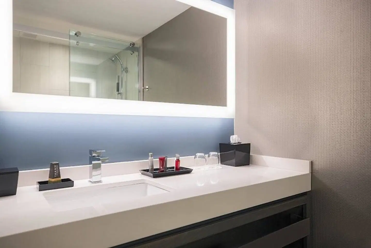 Crystal City Marriott at Reagan National Airport Badezimmer