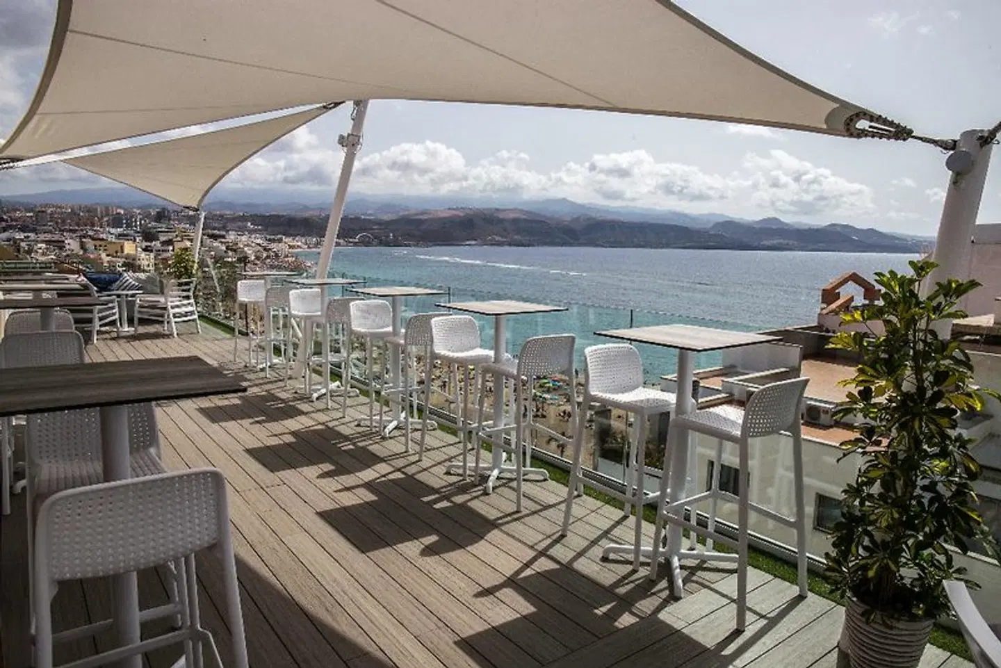 Hotel Aloe Canteras Terrasse